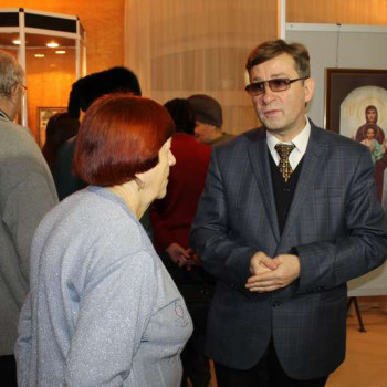 Открытие выставки художника М.М.Потапова «Странствие через века»